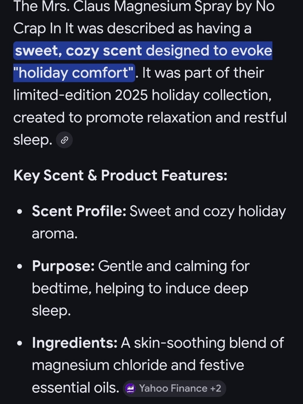 No Crap In It Magnesium Body Spray - Picture 8 of 8